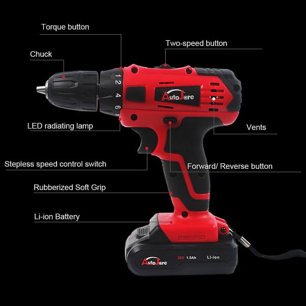 Difference between impact online drill and electric drill